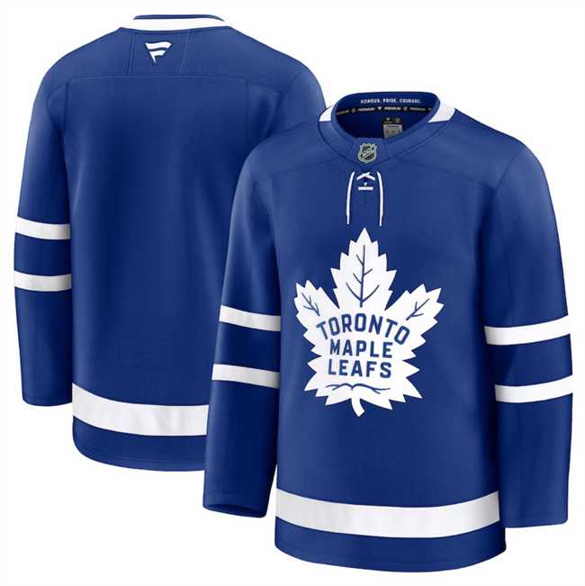 Mens Toronto Maple Leafs Blank Blue 2024-25 Home Stitched Hockey Jersey Dzhi->toronto maple leafs->NHL Jersey